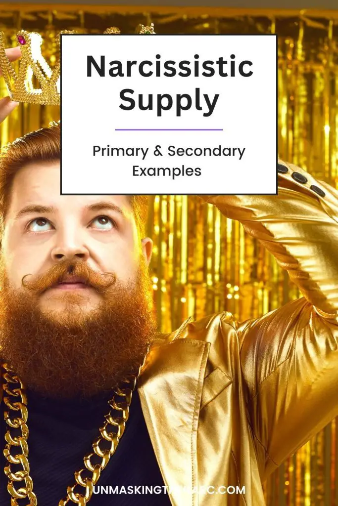 Narcissist Primary and Secondary Supply Examples - PIN