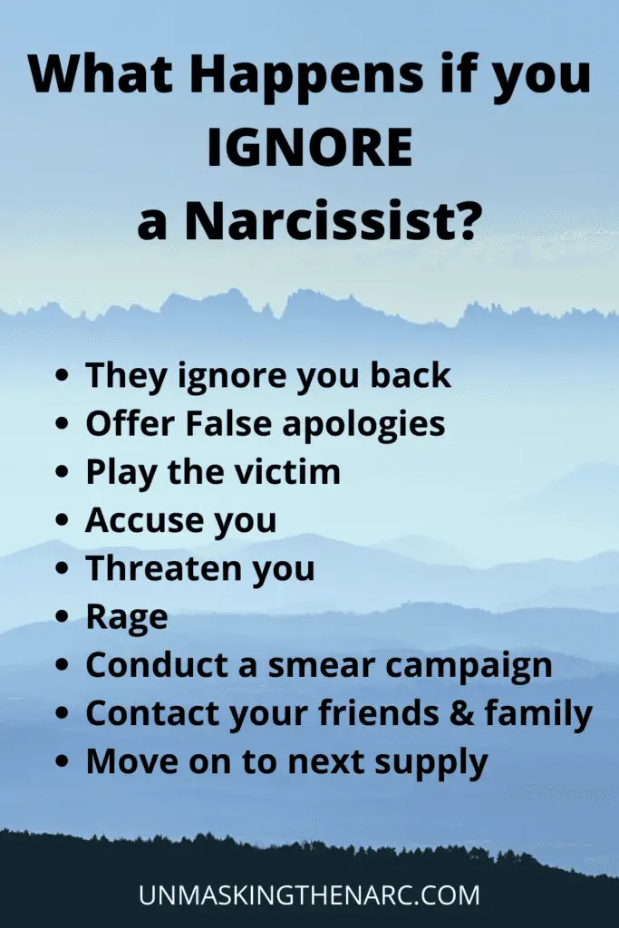 Ignoring a Narcissist PIN