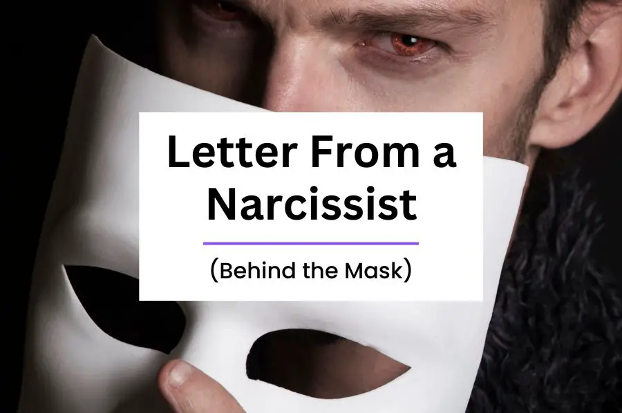 Letter From a Narcissist's True Self