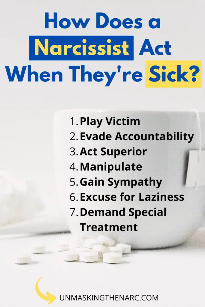 How Does a Narcissist Act When They Are Sick? PIN