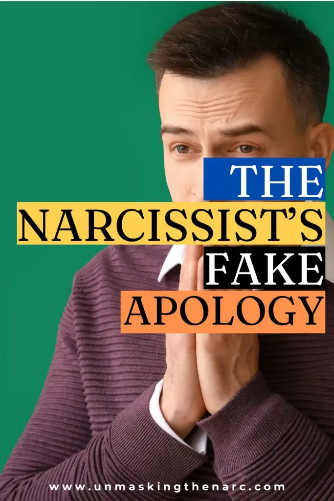 The Narcissist's Fake Apology - PIN