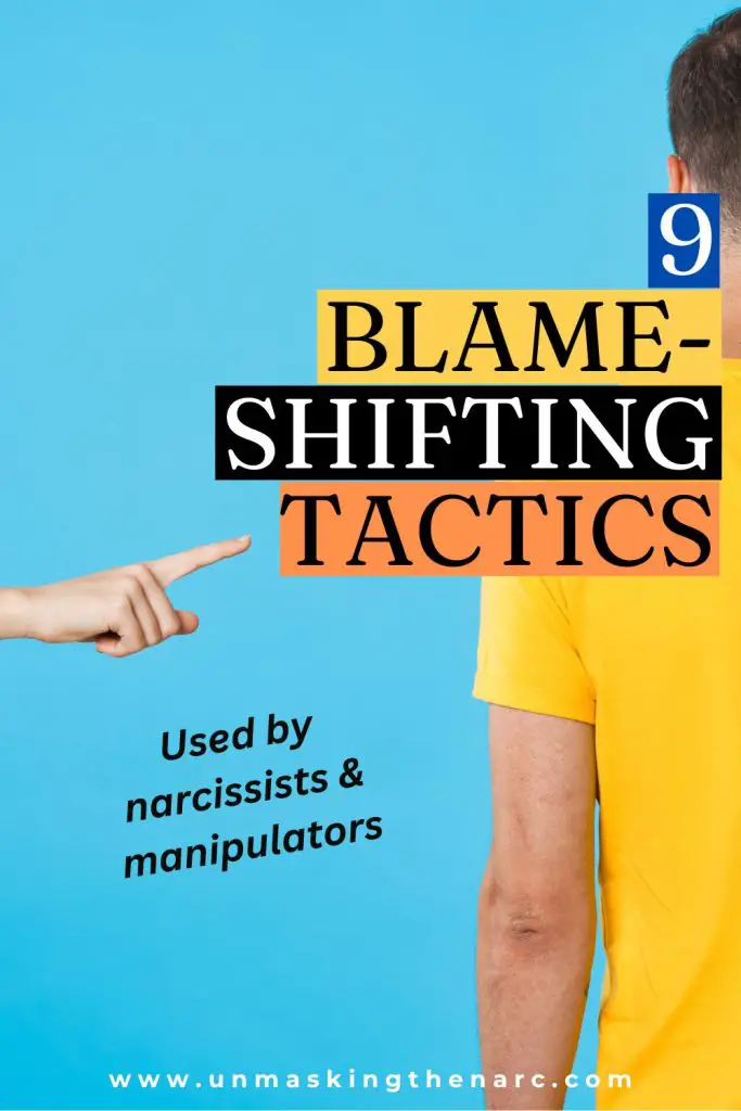 Narcissist Blame-shifting Tactics - PIN