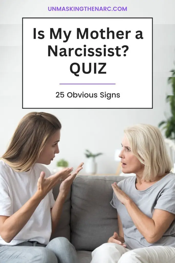 Is My Mother a Narcissist Quiz - PIN