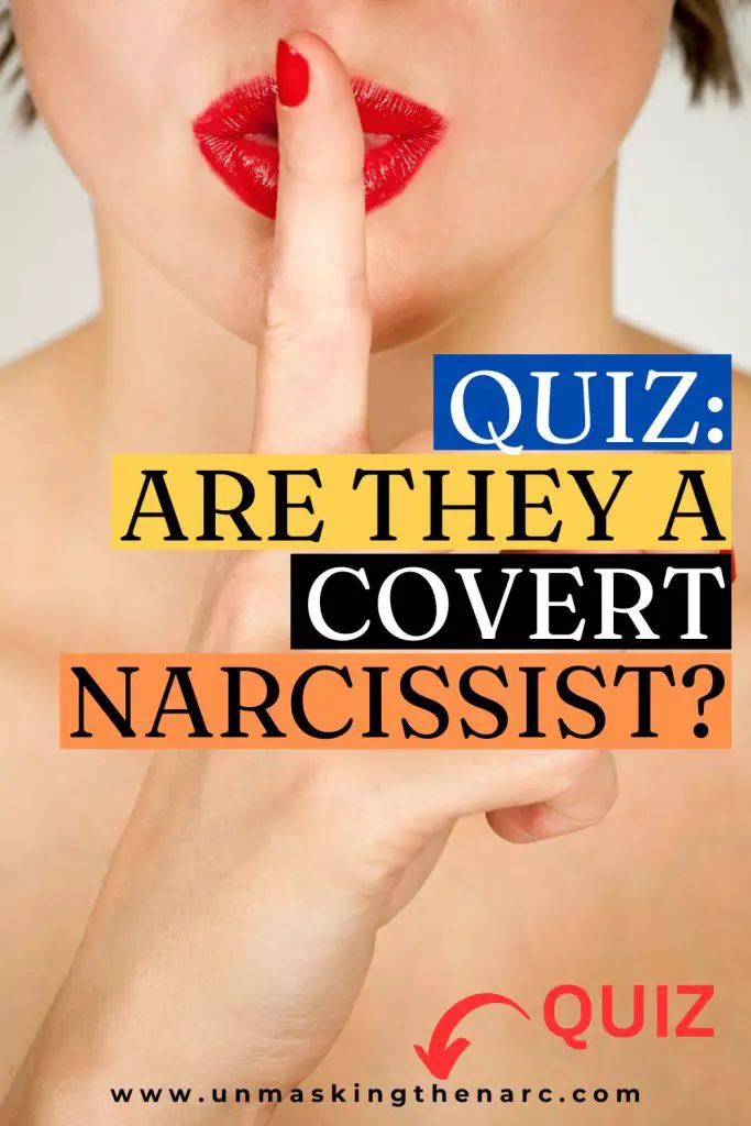 'Are They a Covert Narcissist?' Quiz - PIN