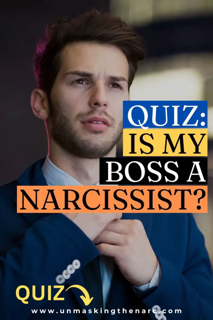 'Is My Boss a Narcissist?' Quiz - PIN