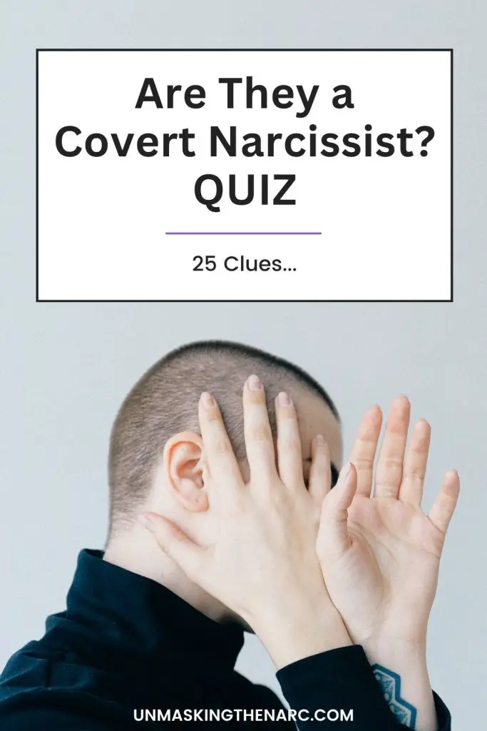 Covert Narcissist Quiz - PIN
