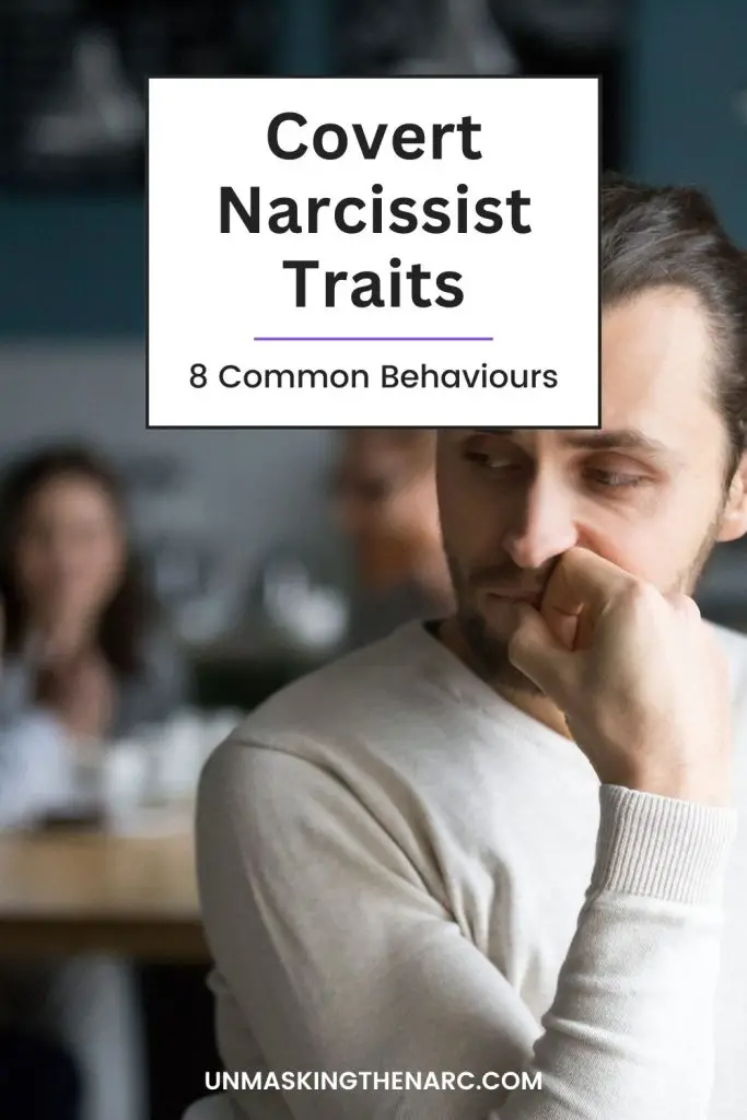 Covert Narcissist Traits - PIN