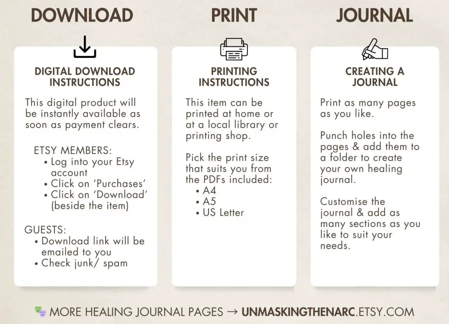 Mental Health Check-in (Printable & Digital)